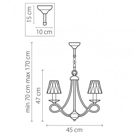 Подвесная люстра Lightstar Riccio 705032