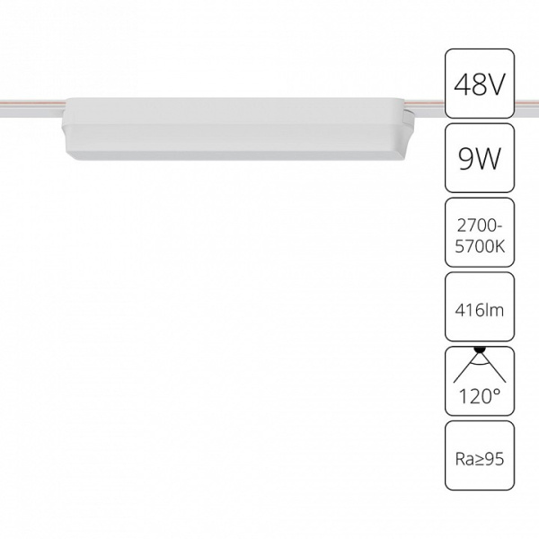 Накладной светильник Arte Lamp Rapid A2953PL-1WH