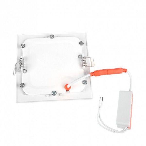Встраиваемый светильник Jazzway  PPL-S 12W 6500K IP40 WH
