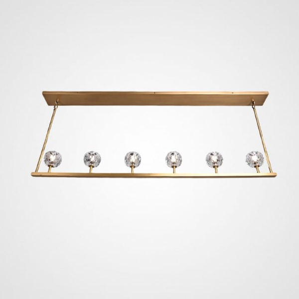 Светильник на штанге Imperiumloft RH Boule De Cristal Linear 40,1222