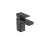 Смеситель для раковины hansgrohe Vernis Shape 71560670 70 со сливным гарнитуром матовый черный