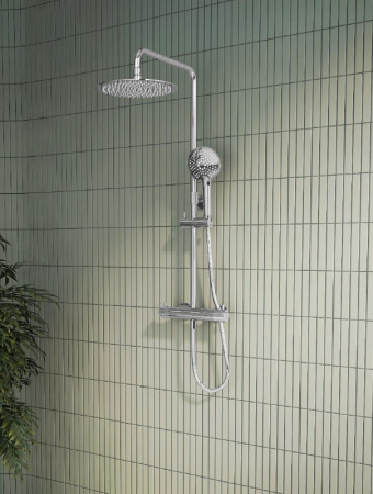 Душевая система Vitra AquaHeat A47201EXP хром