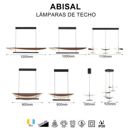 Подвесная люстра Mantra ABISAL 9660