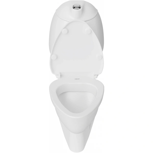 Унитаз напольный Creavit Cocuk CK300-11CB00E-0000+KC0802.01.0000E детский, без бачка, вертикальный выпуск, с сиденьем микролифт, белый