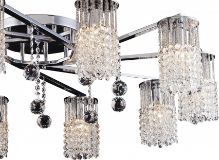 Потолочная люстра Arte Lamp Cascata A3028PL-10CC