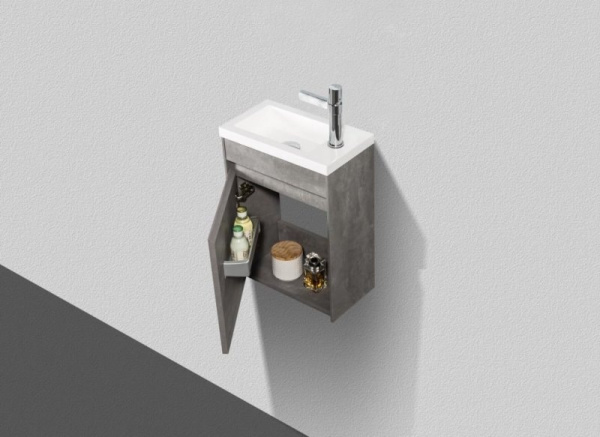 Тумба под раковину BelBagno Pietra Mini PIETRA MINI-400-1A-SO-SCM-L