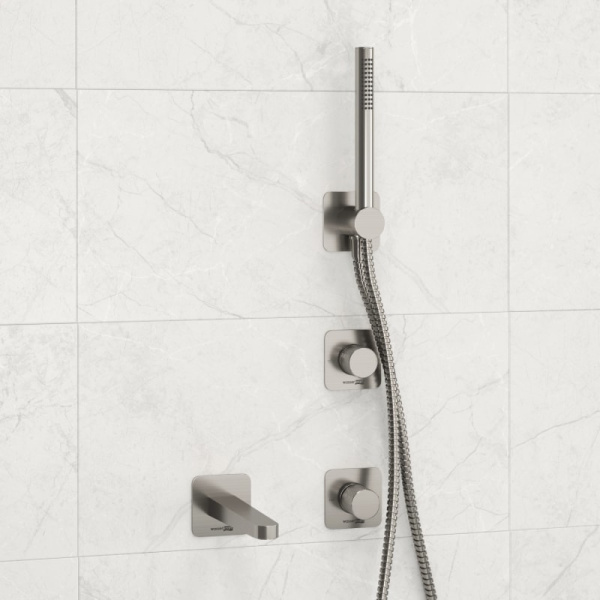 Душевой комплект WasserKRAFT Tauber A6451.296.298.275.100.276 сталь