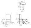 Унитаз Vitra Sento 9830B003-7204