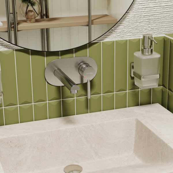 Смеситель для раковины WasserKRAFT Wern 4230 сталь