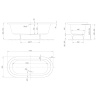 Ванна акриловая Knief Cool FIT 180 0400-082