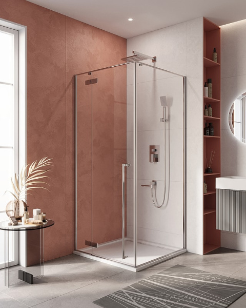 Душевой уголок Cezares Liner 90х90 LINER-A-1-90-C-Cr-L