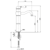 Смеситель для раковины Nicolazzi El Capitan 3472CR75