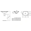 Раковина 48x35 см Ideal Standard Connect E504601
