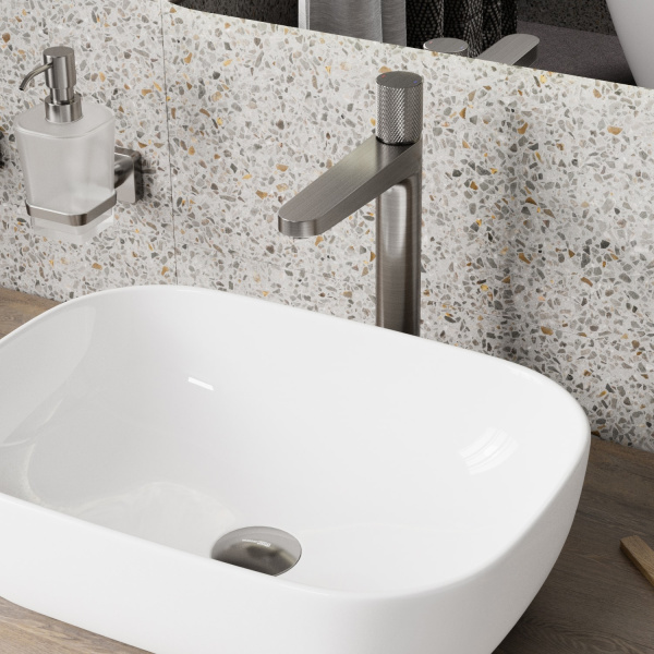 Смеситель для раковины WasserKRAFT Tauber 6403H сталь