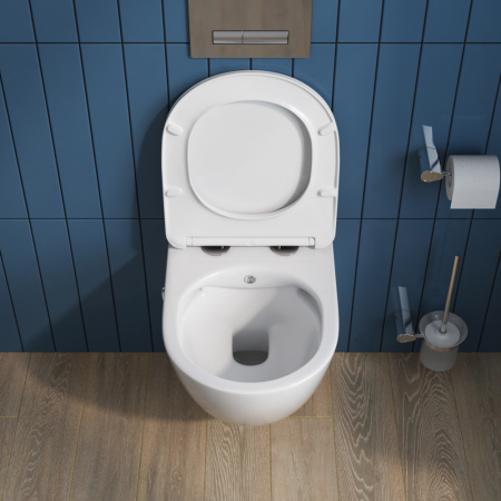 Унитаз подвесной BelBagno Uno BB3105CHR-BS/SC