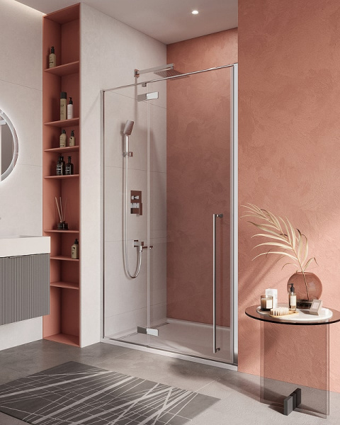 Душевая дверь Cezares Liner 120 LINER-B-12-120-C-Cr-L