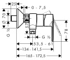 Смеситель для душа hansgrohe Talis E2 31662000