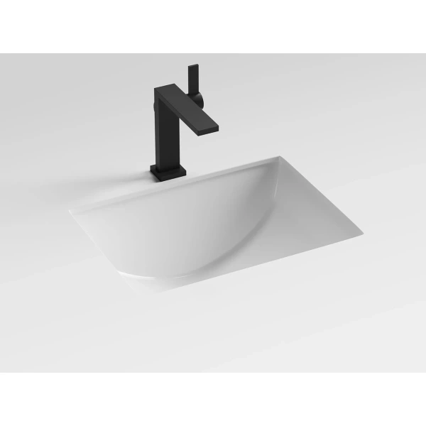 Раковина Ceramicanova Era CN15002 46x34,8 см, встраиваемая снизу, белый