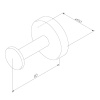 Крючок AM.PM Inspire 2.0 A50A35822