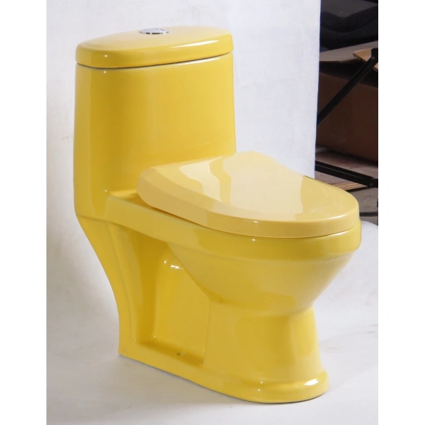 Унитаз-компакт GID Tr2192-Y детский, с сиденьем микролифт, желтый
