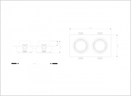 Встраиваемый светильник Denkirs Rond DK3122-WH