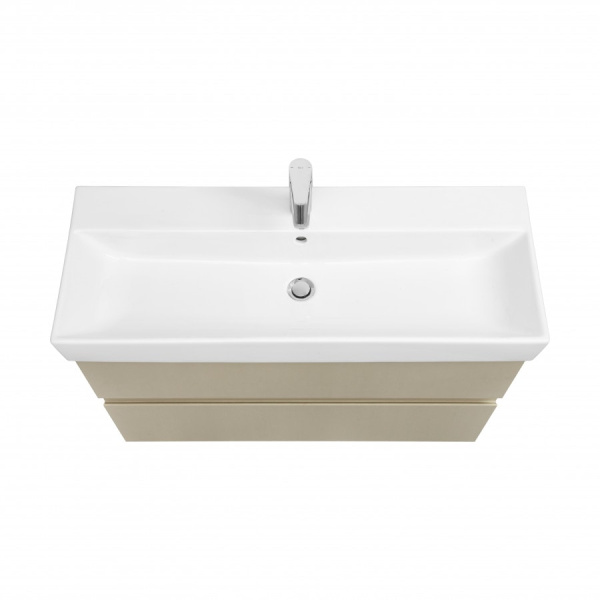 Тумба под раковину Roca Oleta 100 A857641515 капучино матовый