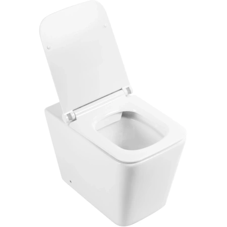 Приставной безободковый унитаз BelBagno Ardente-R BB003CBR
