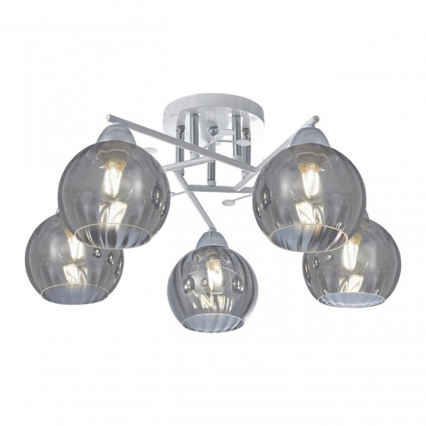 Потолочная люстра Arte Milano AMALFI-326508 326508/5 WH+CR
