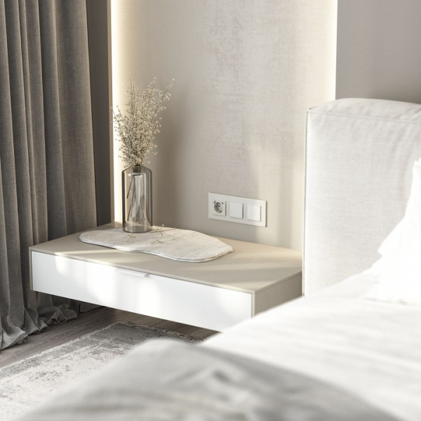 Розетка с заземлением и со шторкой и 2хUSB type A и C без рамки Werkel белый матовый W1171761