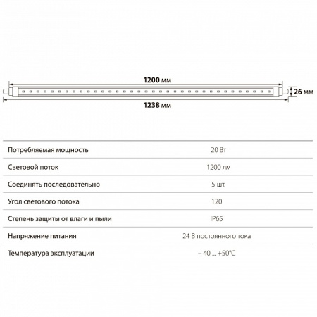 Светильник для птицеводства Uniel ULY-P6 UL-00001608