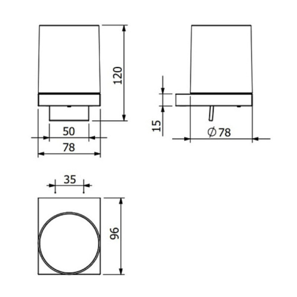 Дозатор жидкого мыла Kludi Vela C 3197653 белый матовый