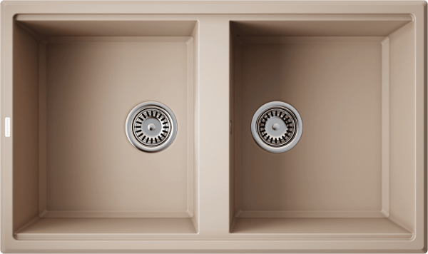 Кухонная мойка Omoikiri Tedori 86-2 4993926 бежевая