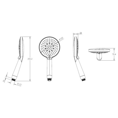 Лейка для душа Villeroy&Boch TVS00002100061