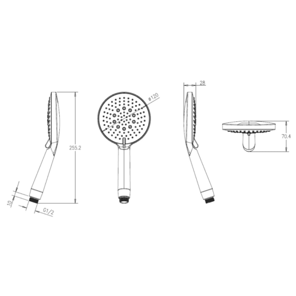 Лейка для душа Villeroy&Boch TVS00002100061