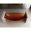 Ванна из полиэфирной смолы 180x80 см Abber Kristall AT9704Opal