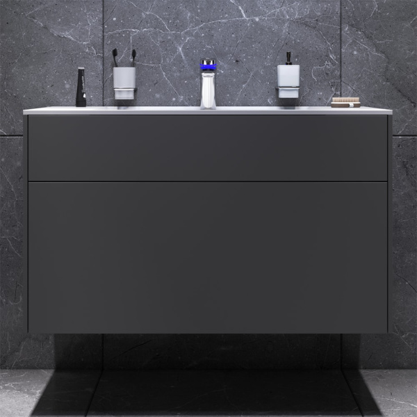 Тумба под раковину AM.PM Inspire V2.0 M50AFHX1003GM 100 см графит матовый