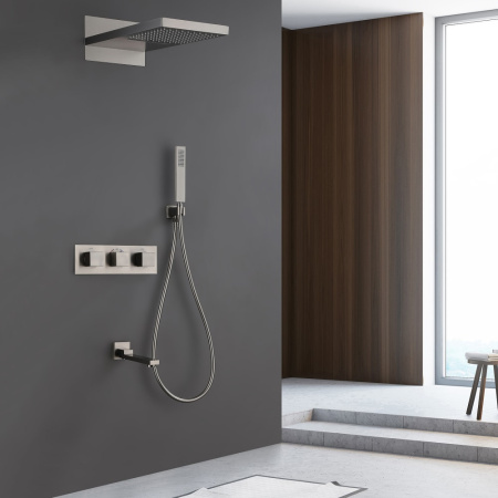 Душевая система Abber Daheim AF8253SP с термостатом