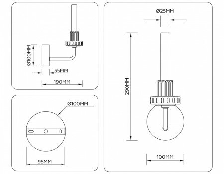 Бра Ambrella Light LH LH53128
