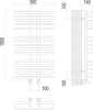 Полотенцесушитель водяной Terminus Сахара П15 500х1000 4670078529787