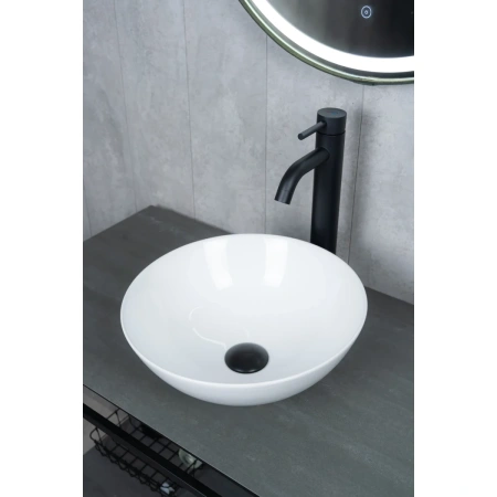 Раковина-чаша GID 9081W 36x36 см, накладная, белый