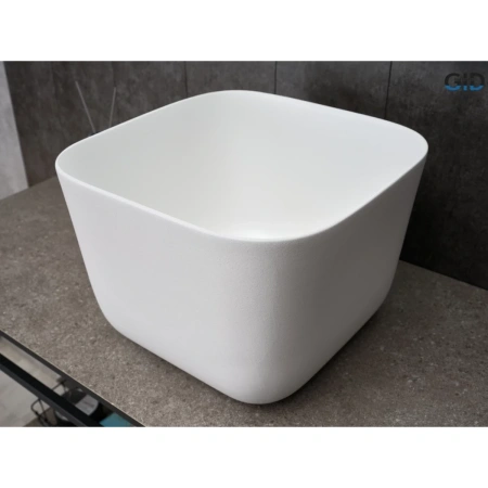 Раковина-чаша GID N9301wg 36x36 см, накладная, белый матовый