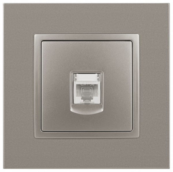 Розетка Ethernet RJ-45 без рамки Эра Эра Elegance 14-3107-16