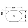 Раковина Duravit D-Neo 60 2372600070