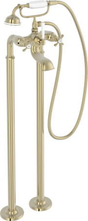 Напольный смеситель для ванны Jacob Delafon Cleo 1889 E24314-BGG золото