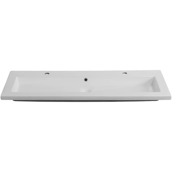 Раковина Cezares CZR-8070-120-1-2 121x46 см, накладная, белый