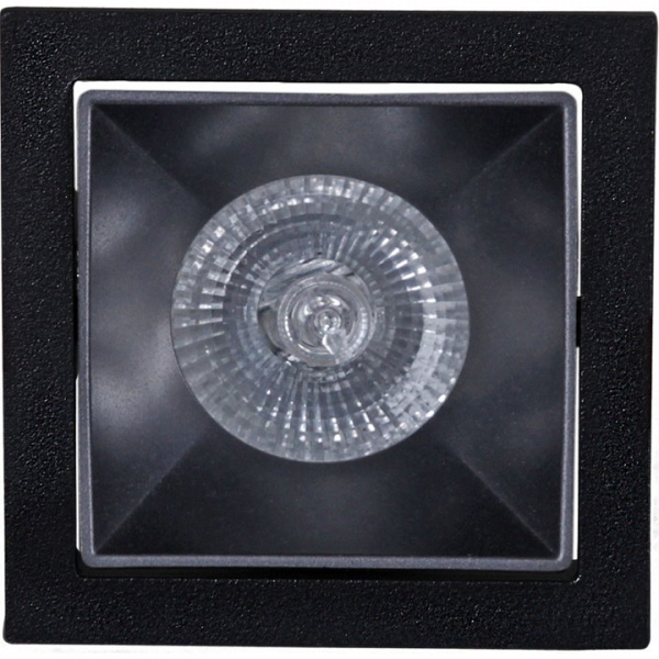 Встраиваемый светильник Reluce  16086-9.0-001PT MR16 BK+DARK GR
