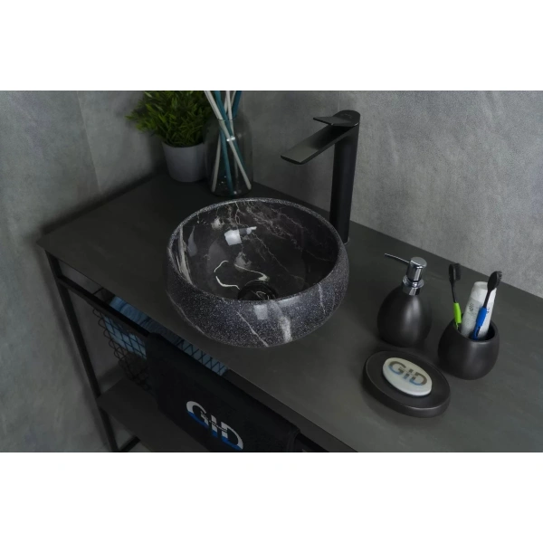 Раковина 31x31 см GID Stone Edition Mnc480