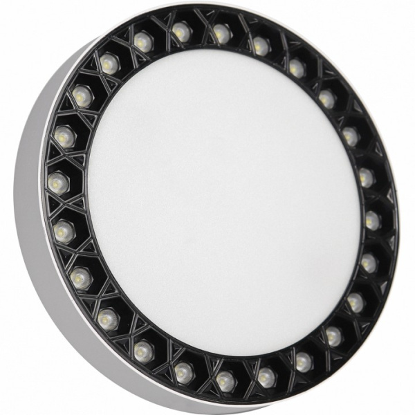 Накладной светильник iLedex Technical Mercury 5552-24W-D165-3/4K-WH+BK