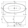 Квариловая ванна Villeroy&Boch Antao 170x75 UBQ170TAO7V-01