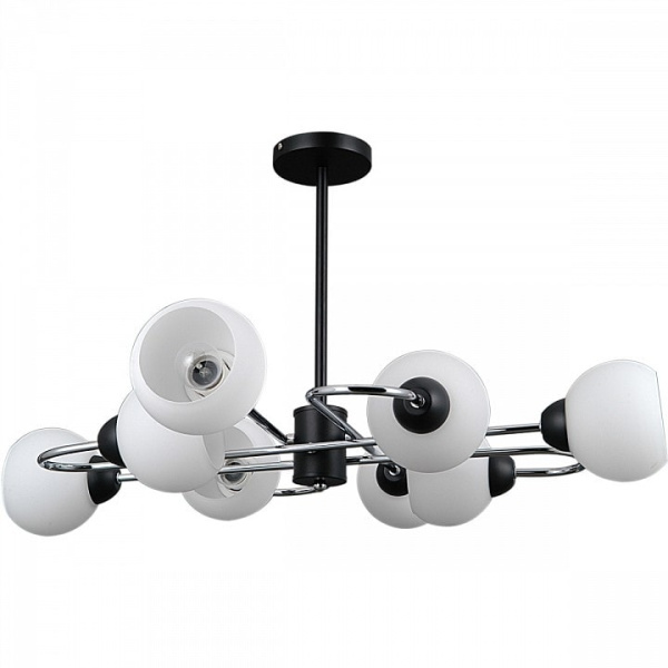 Люстра на штанге ILLUMICO IL0451-8PCSQ-79 BK